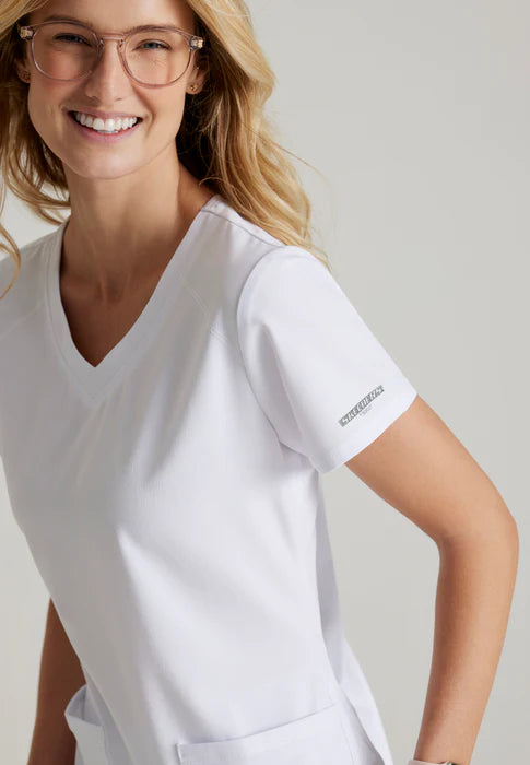 Polera clínica mujer Skechers by Barco SK101, detalle 14 - Uniformes Clínicos Sami