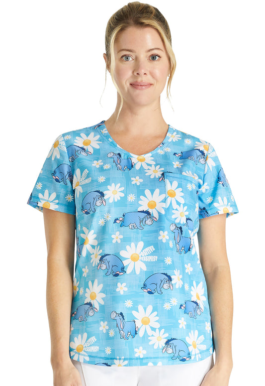Polera clínica mujer Tooniforms Disney PHVM Igor - Uniformes Clínicos Sami