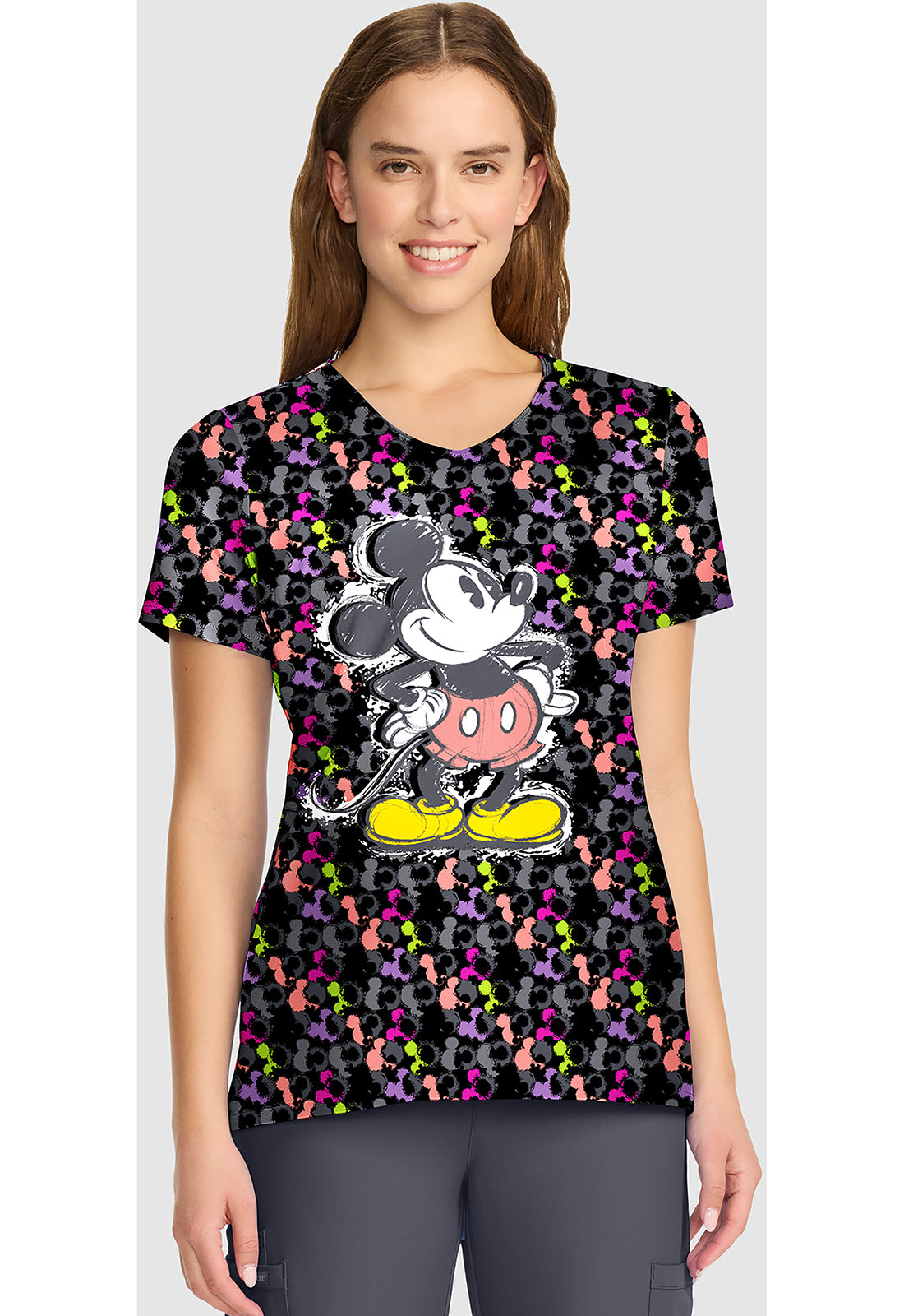 Polera clínica mujer Tooniforms MKZI TF626 - Uniformes Clínicos Sami