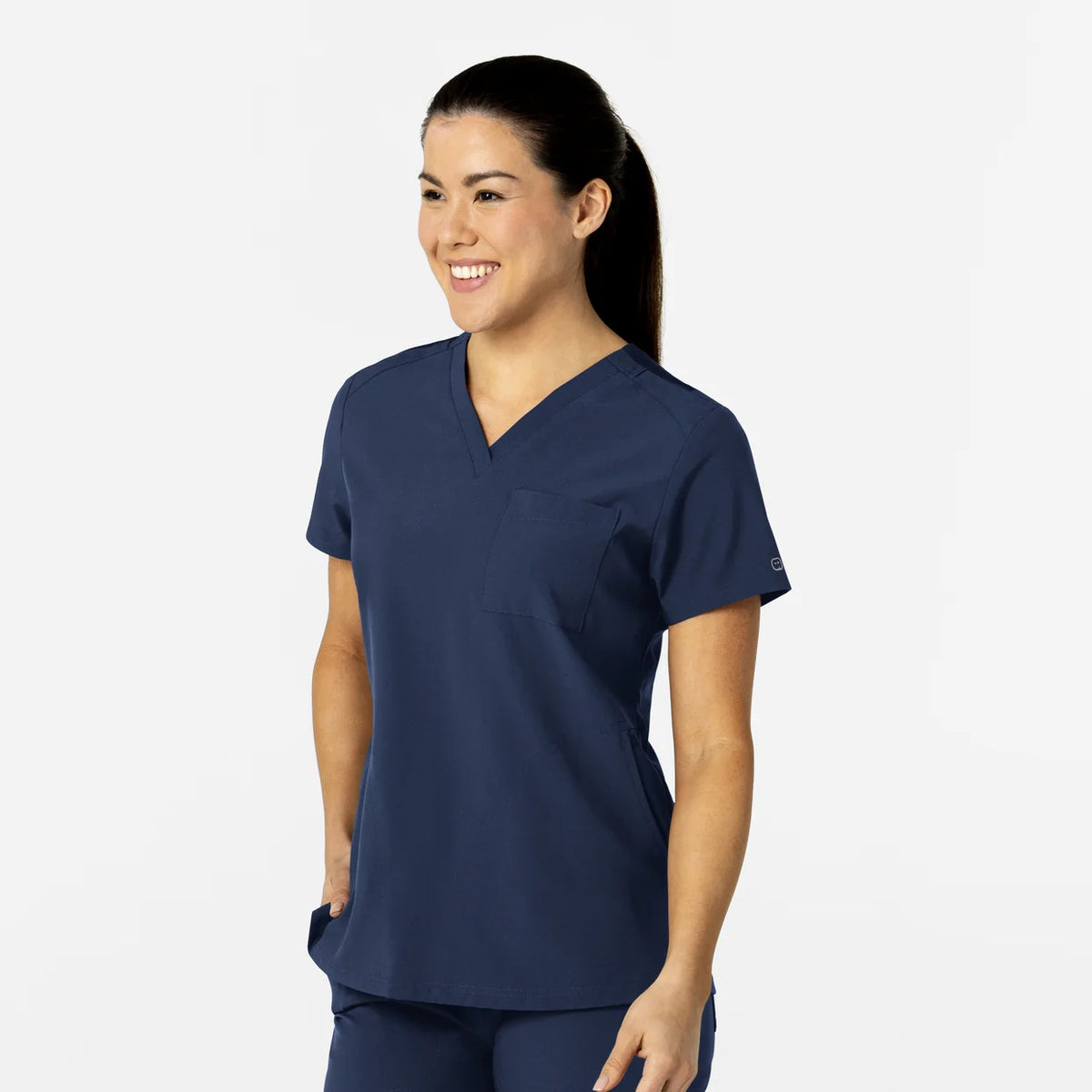 Polera clínica mujer WonderWink 6045, detalle 7 - Uniformes Clínicos Sami