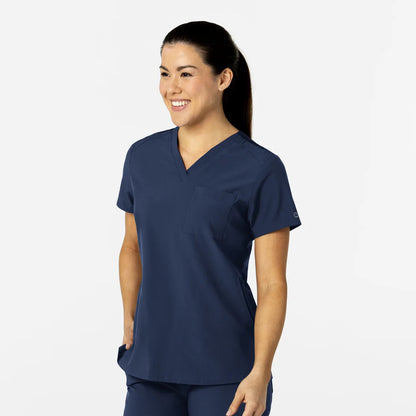 Polera clínica mujer WonderWink 6045, detalle 7 - Uniformes Clínicos Sami
