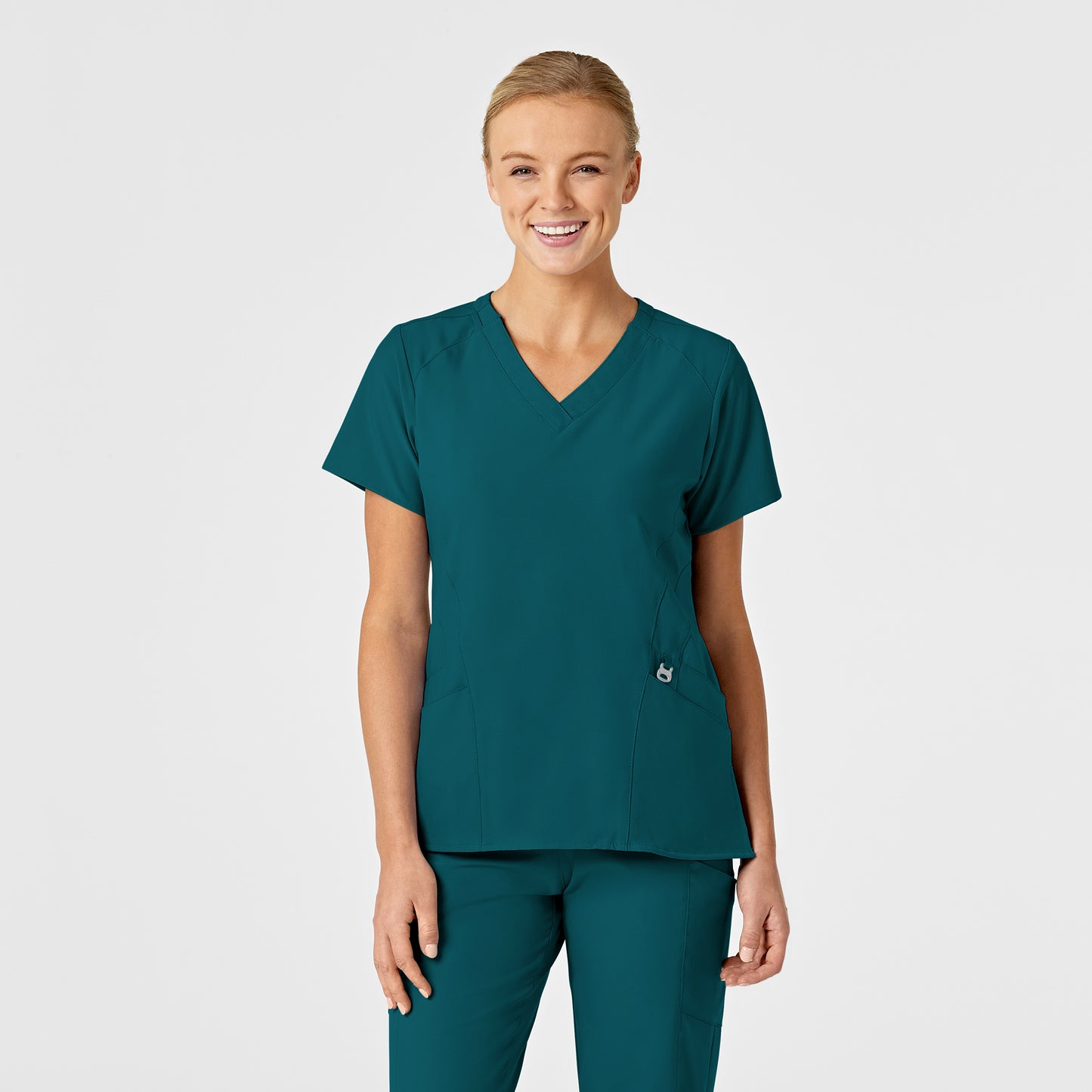Polera clínica mujer WonderWink 6155A, detalle 10 - Uniformes Clínicos Sami