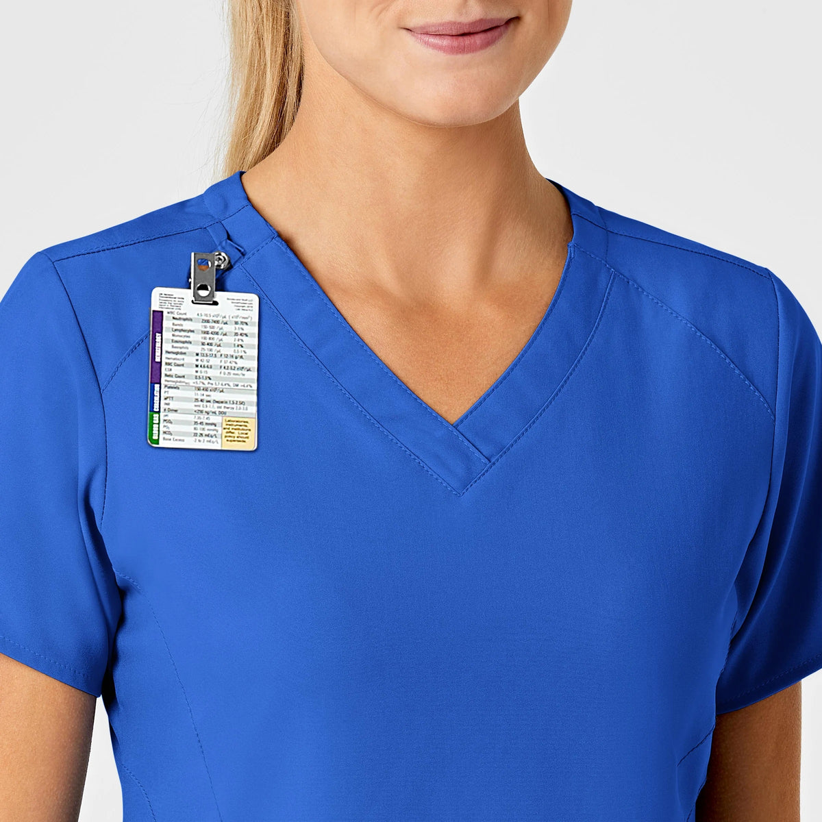 Polera clínica mujer WonderWink 6155A, detalle 6 - Uniformes Clínicos Sami