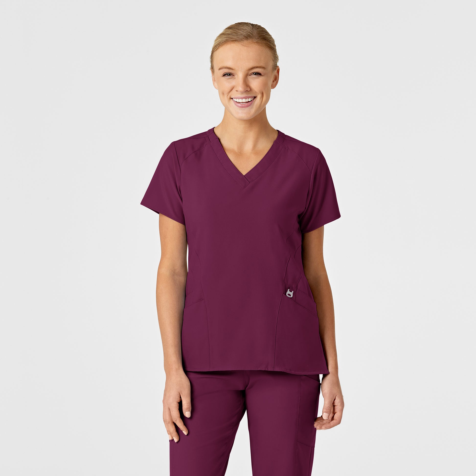 Polera clínica mujer WonderWink 6155A, detalle 9 - Uniformes Clínicos Sami