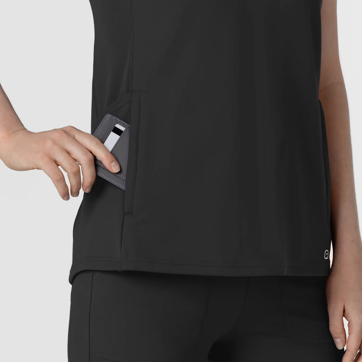 Polera clínica mujer WonderWink RENEW 6259, detalle 4 - Uniformes Clínicos Sami