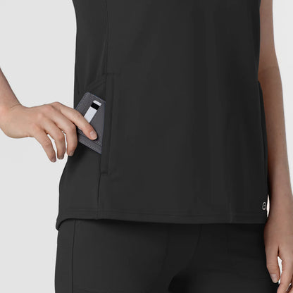 Polera clínica mujer WonderWink RENEW 6259, detalle 4 - Uniformes Clínicos Sami