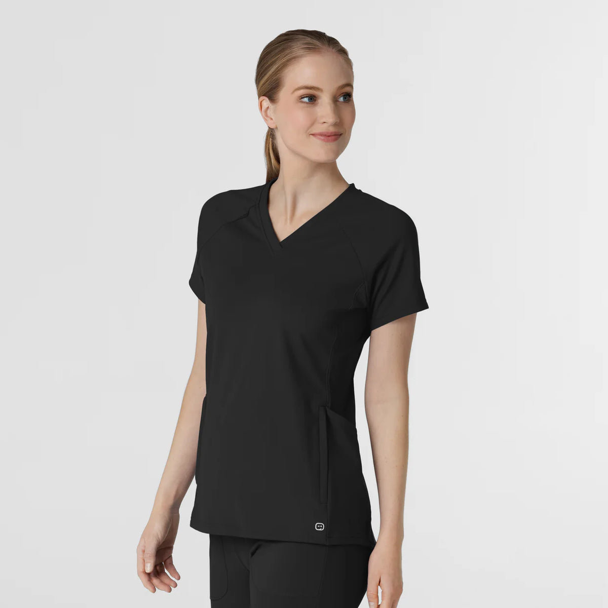 Polera clínica mujer WonderWink RENEW 6259, vista trasera - Uniformes Clínicos Sami