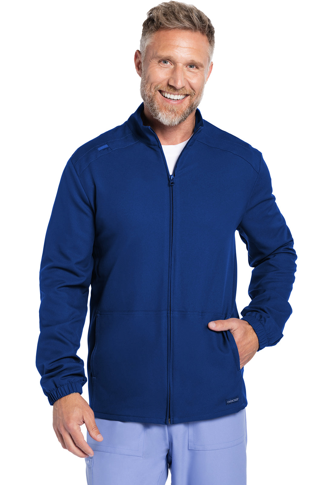 Polerón clínico hombre Cherokee Chaqueta Ultra CK359A, detalle 14 - Uniformes Clínicos Sami