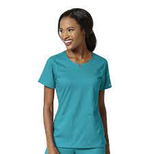 Polera Mujer Teal 6419A Wonderwink Pro