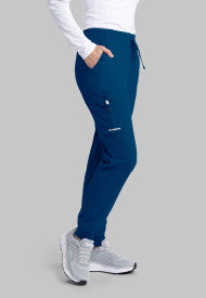 Pantalón Clínico Mujer Jogger SKP552 Azul Navy Skechers